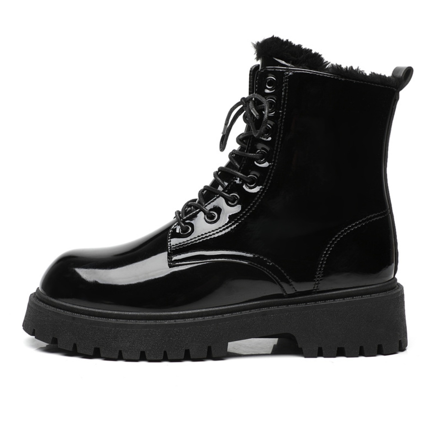 Crossfit Outdoor - Men's warm plush high-top boots winter