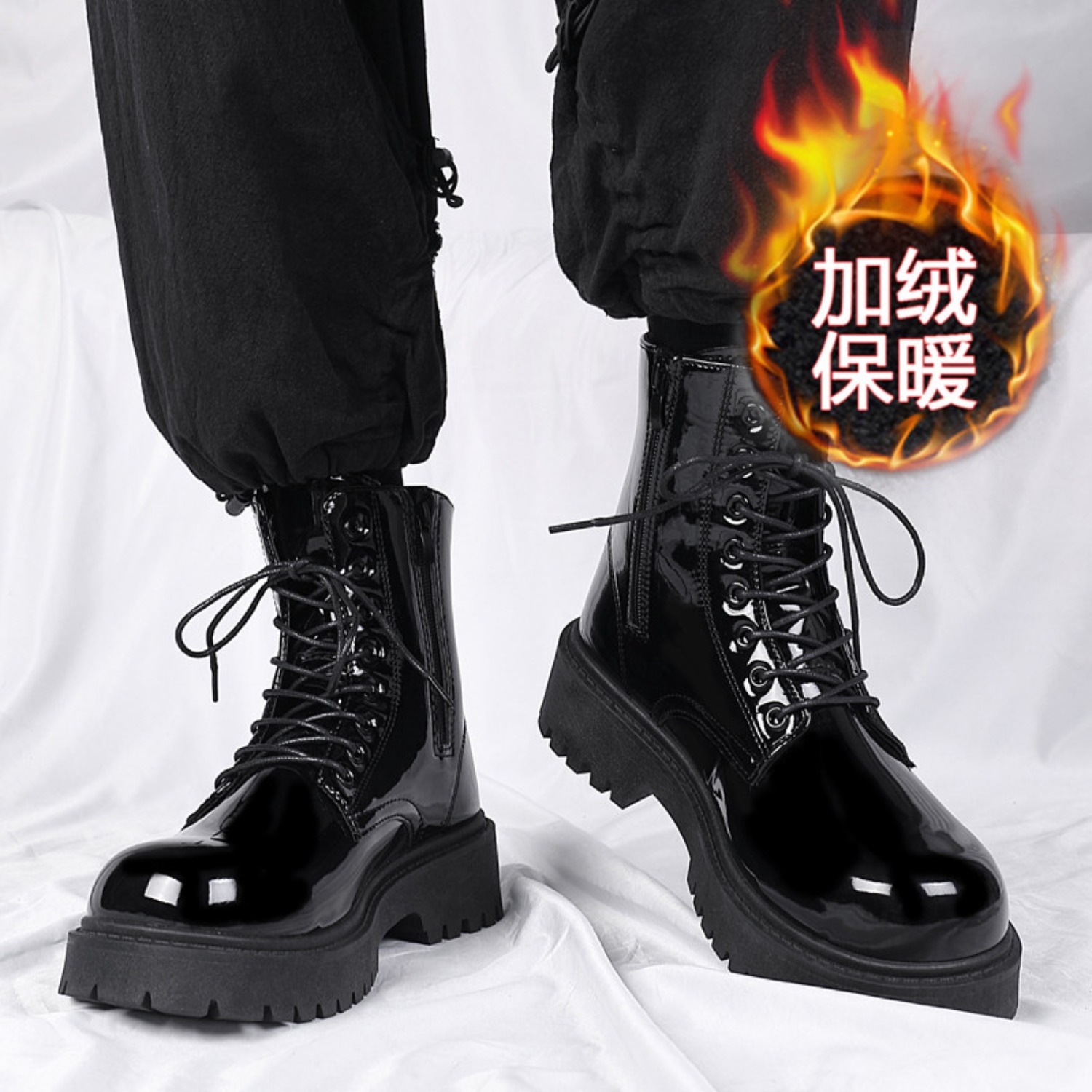 Men's warm plush high-top boot - Crossfit Outdoor review and price
