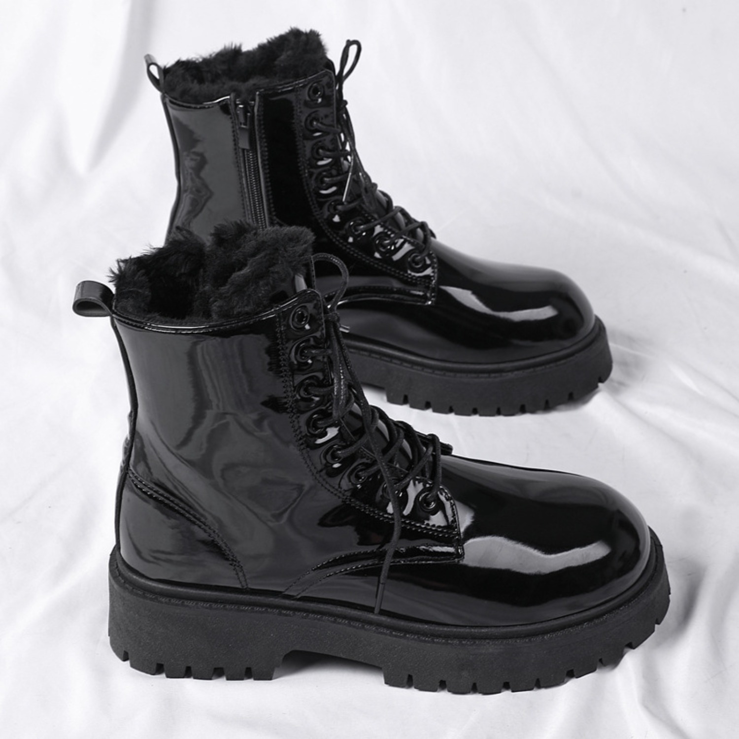 Men's warm plush high-top boot - Crossfit Outdoor review and price