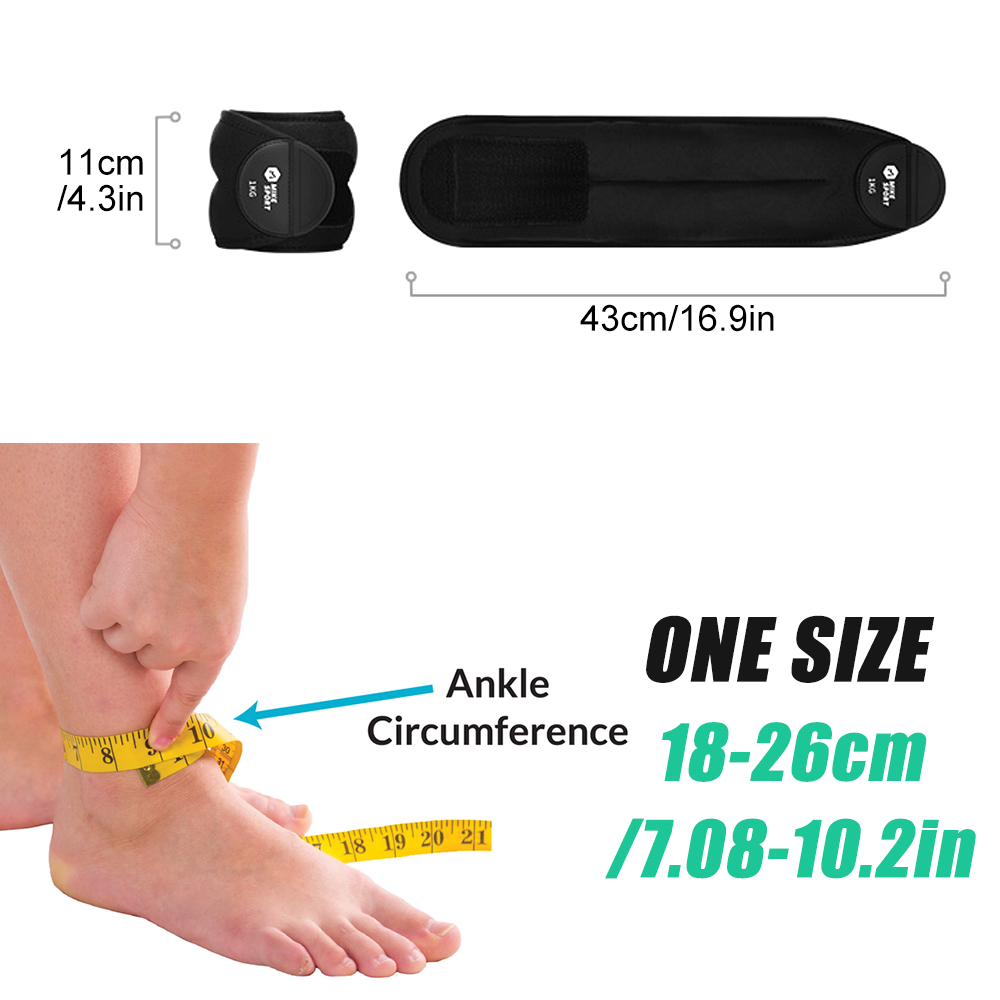 1 Pair Wrist and Ankle Weights - Ankle Mobility Band review and price