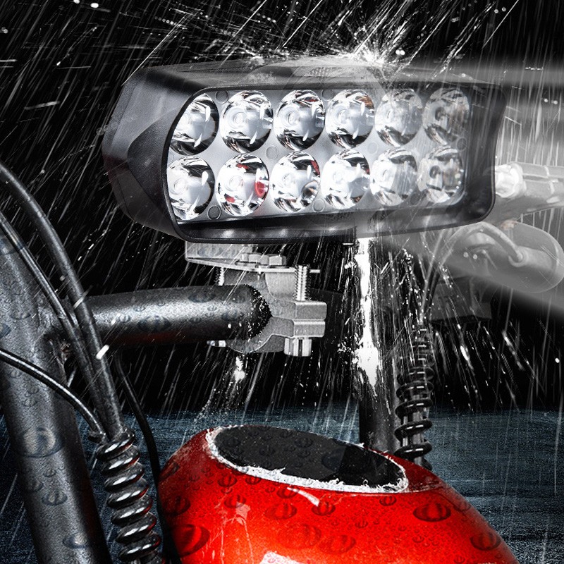 Motorcycle Headlight 12v Spot  - Head Racket Boom review and price